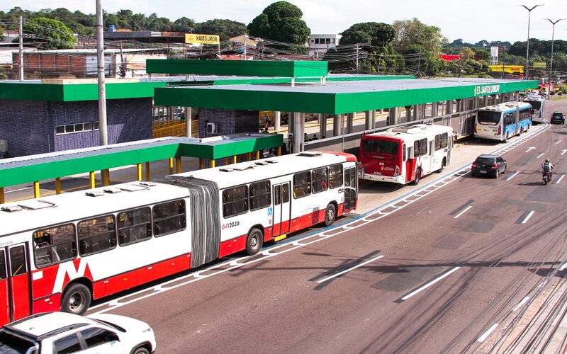 Em Manaus, frota de ônibus será reforçada em dias de jogos do Brasil na Copa