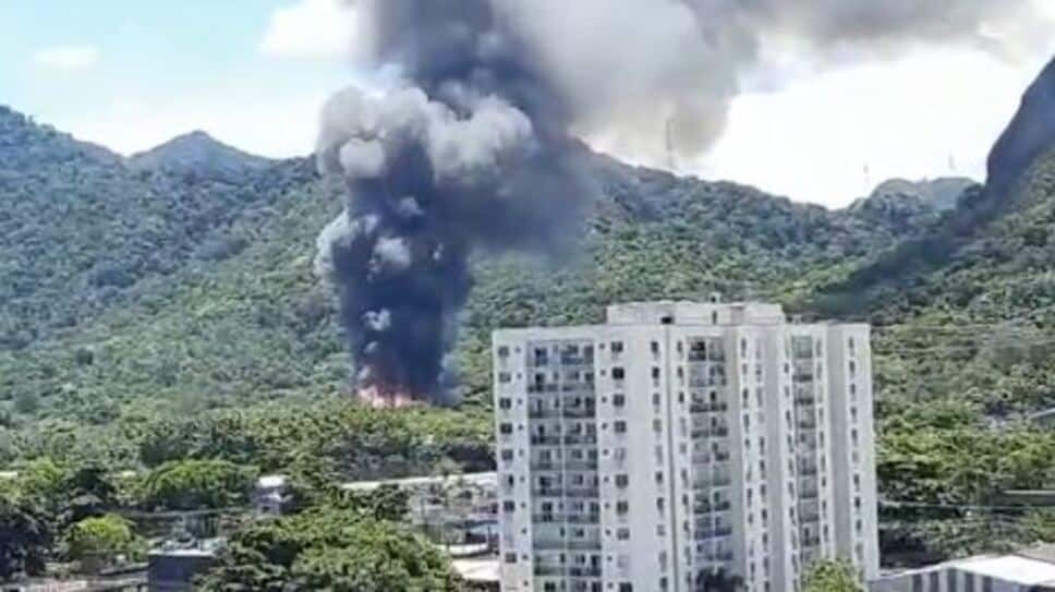 Vídeo: incêndio atinge o Projac, estúdio da TV Globo, no Rio de Janeiro