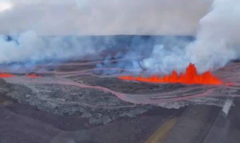 Maior vulcão ativo do mundo entra em erupção no Havaí