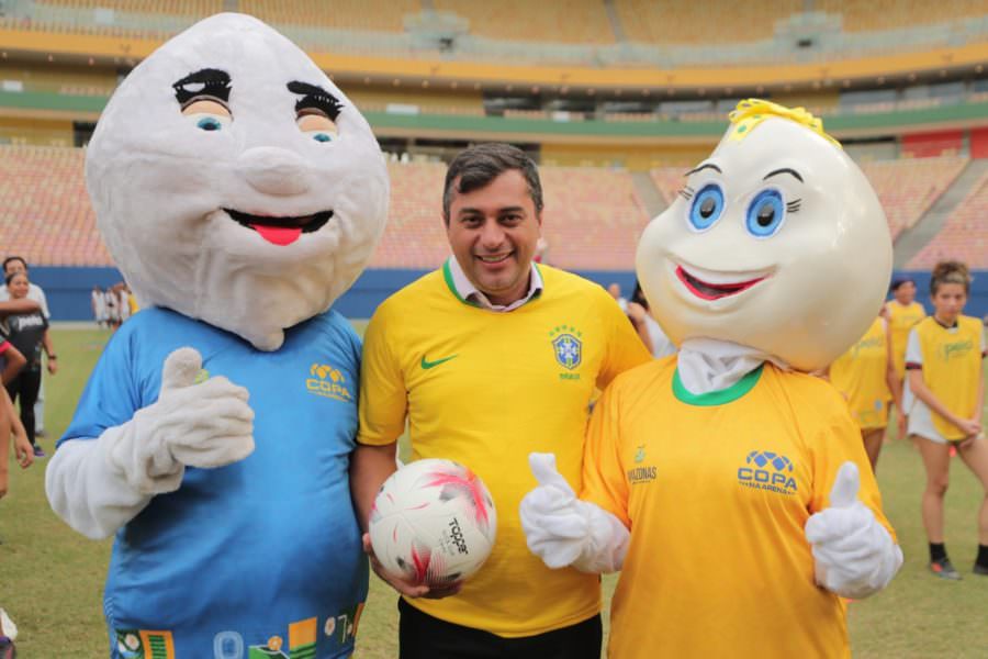 Wilson Lima lança projeto para torcedores assistirem à Copa na Arena da Amazônia