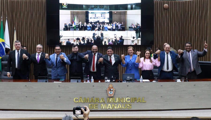 Na CMM, vereadores elegem Caio André para presidência do próximo biênio