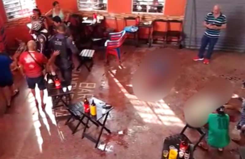 Tiroteio em bar deixa mulher morta e cinco pessoas feridas em Manaus