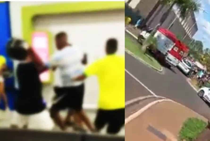 Vídeo: briga generalizada em shopping acaba em tiroteio e morte