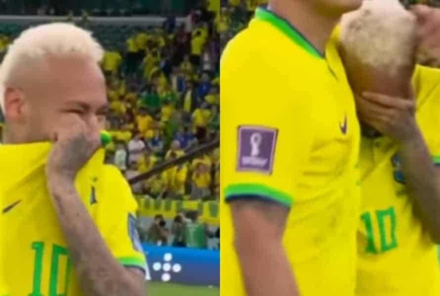 Neymar se pronuncia após eliminação do Brasil na Copa: 'Estou destruído psicologicamente'