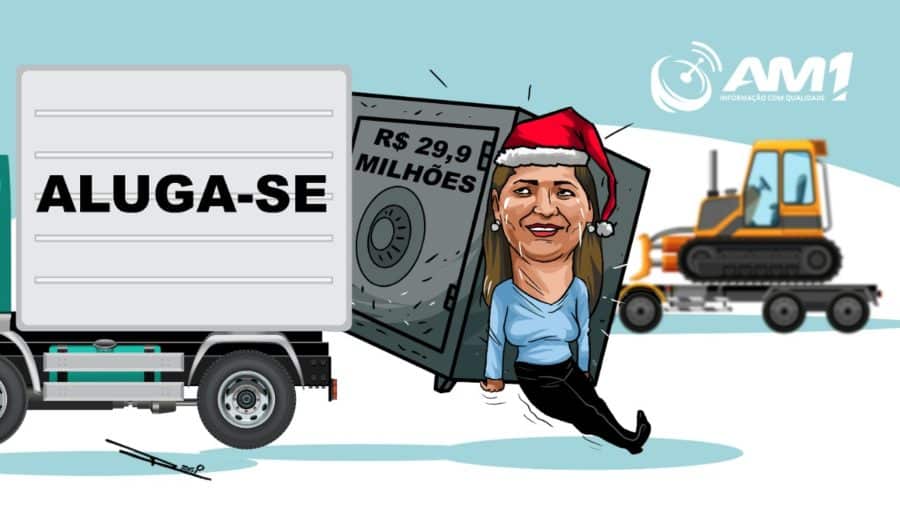 Prefeita de Presidente Figueiredo gasta mais de R$ 29,9 milhões com aluguel de máquinas e caminhões