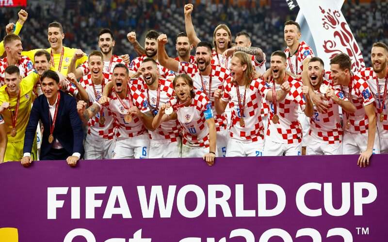Croácia vence Marrocos e fica na 3ª posição da Copa do Mundo