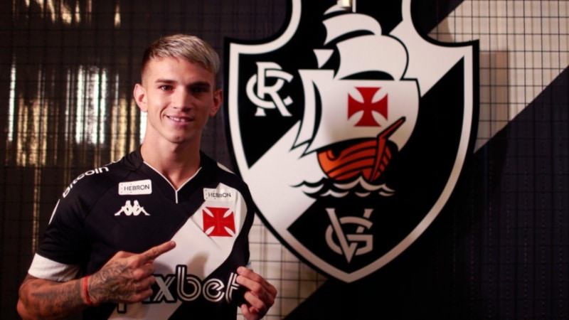 Vasco anuncia a contratação do argentino Luca Orellano