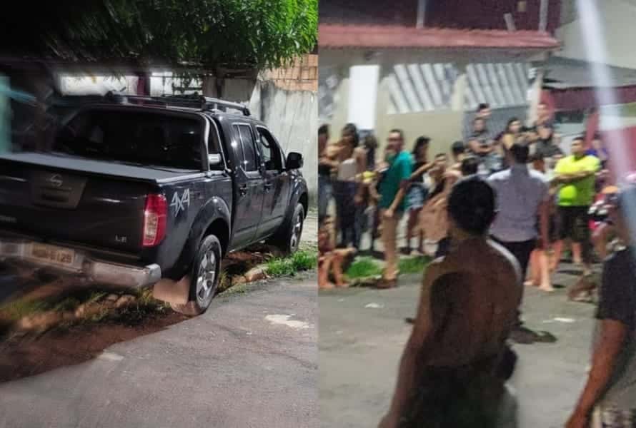 Mãe e filho de 2 anos morrem atropelados em Manaus