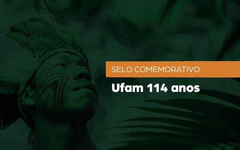 Ufam lança selo de 114 anos inspirado em grafismo indígena