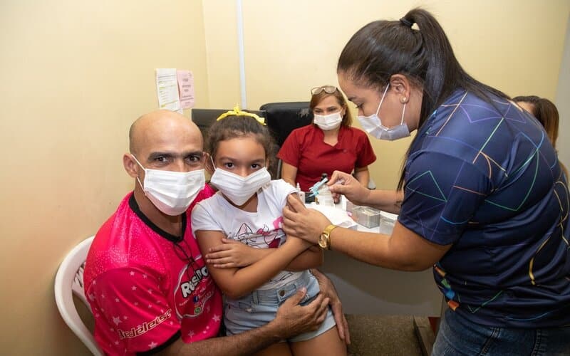Manaus passa a aplicar dose de reforço contra Covid-19 em crianças a partir deste sábado