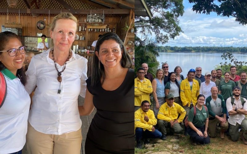 Ministra do Meio Ambiente da Alemanha cumpre agenda no Amazonas