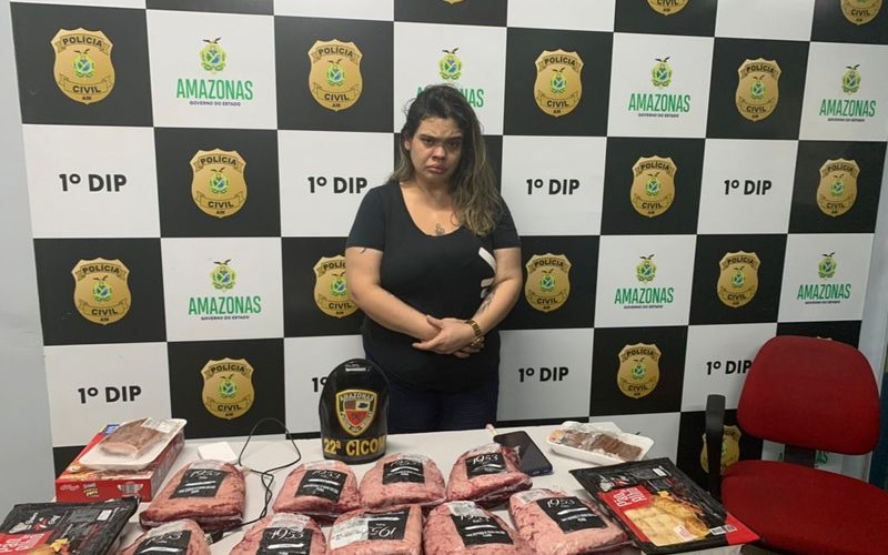 Não vai ter churrasco: mulher é presa furtando R$ 1,5 mil em peças de carne