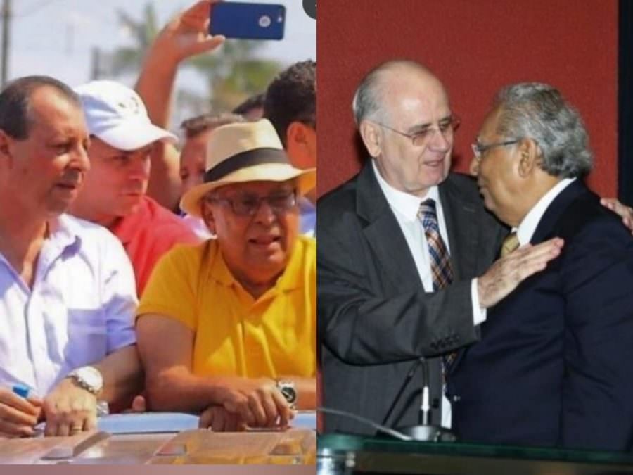 Wilson Lima, ex-governadores e políticos do AM se despedem de Amazonino Mendes