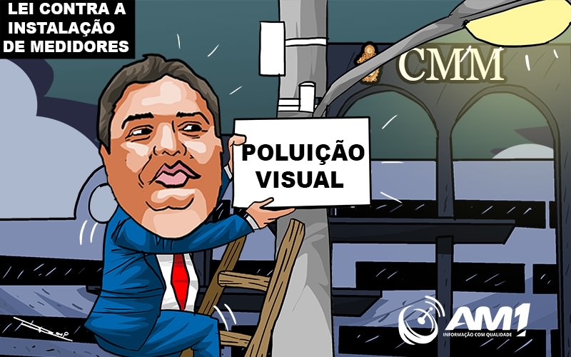 Vereadores alegam poluição visual para barrar medidores aéreos Vereadores alegam poluição visual para barrar medidores aéreos