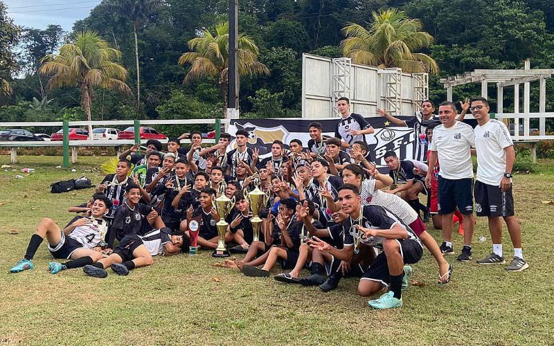Meninos da Vila: time conquista três categorias da Copa das Cachoeiras de Futebol