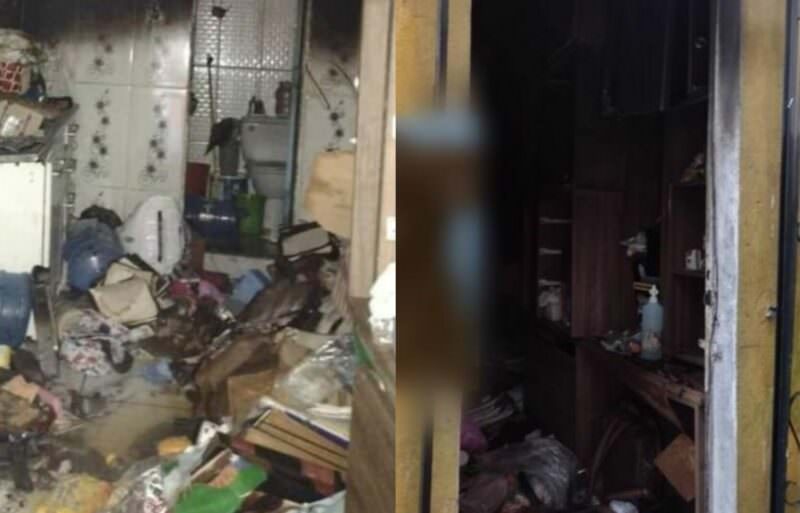 Curto-circuito de ventilador provoca incêndio em residência em Manaus