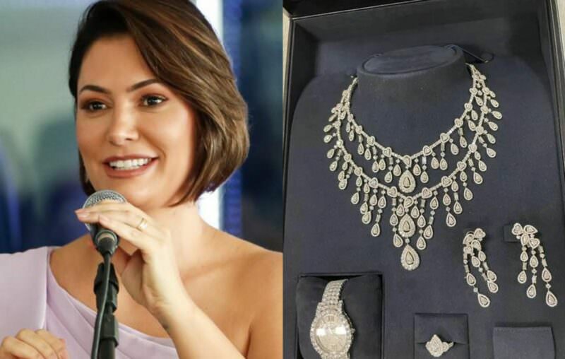 MPF recebe documentos sobre apreensão de joias milionárias de Michelle