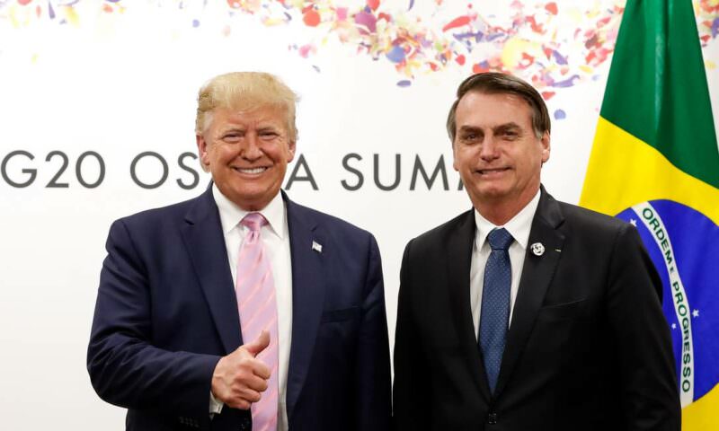 Derrotados, Trump e Bolsonaro se encontram nos EUA neste sábado
