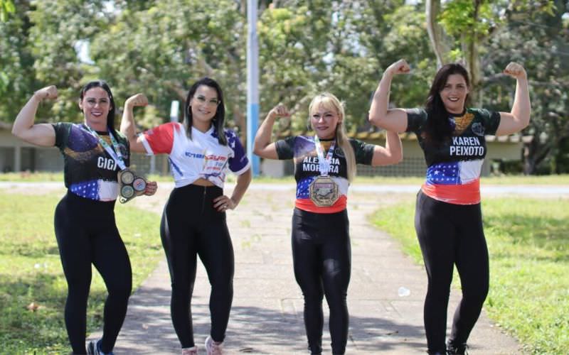 Atletas amazonenses participam do evento internacional de powerlifting