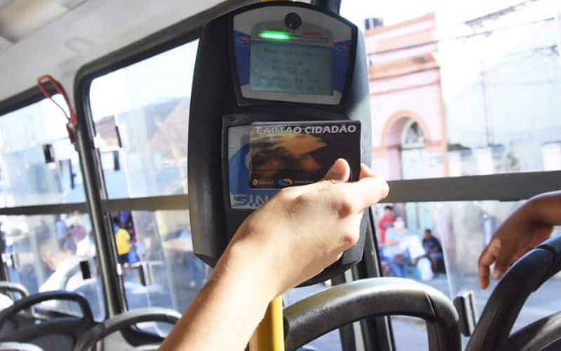 cartão cidadão catraca