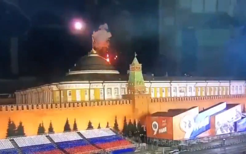 Rússia acusa Ucrânia de atentar contra a vida de Putin usando drones