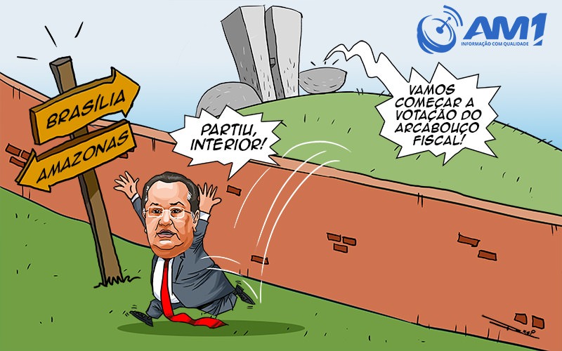 Charge sobre o Silas Câmara