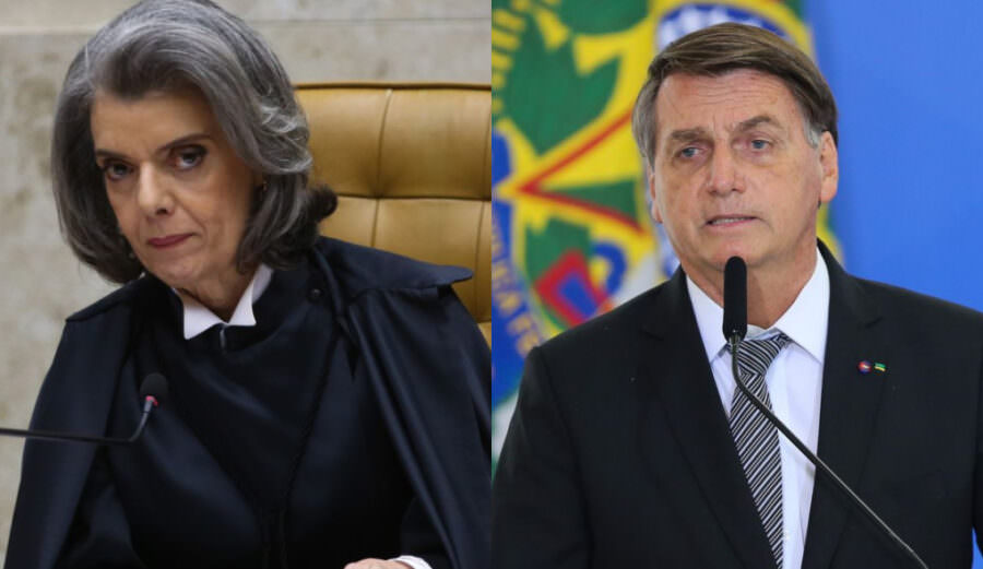 Cármen Lúcia pede julgamento presencial de Bolsonaro no STF por crimes na pandemia