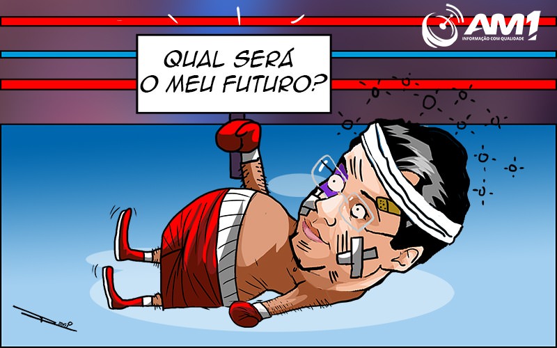 Charge do dia 27 de maio sobre o futuro de Braga na Política