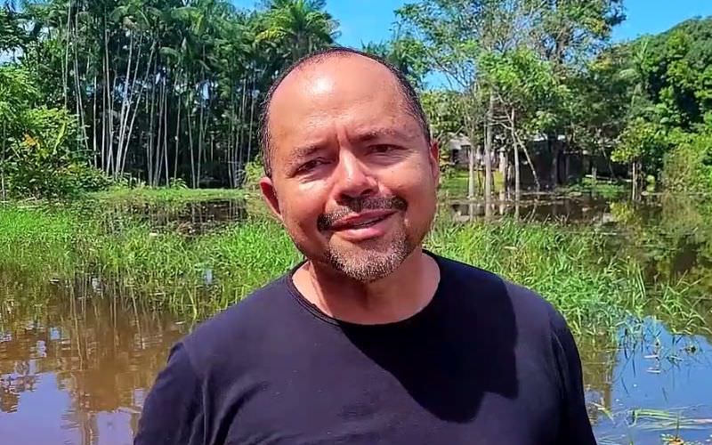 Prefeito Edson Mendes (Foto: Reprodução/YouTube/Barcelos na Net)