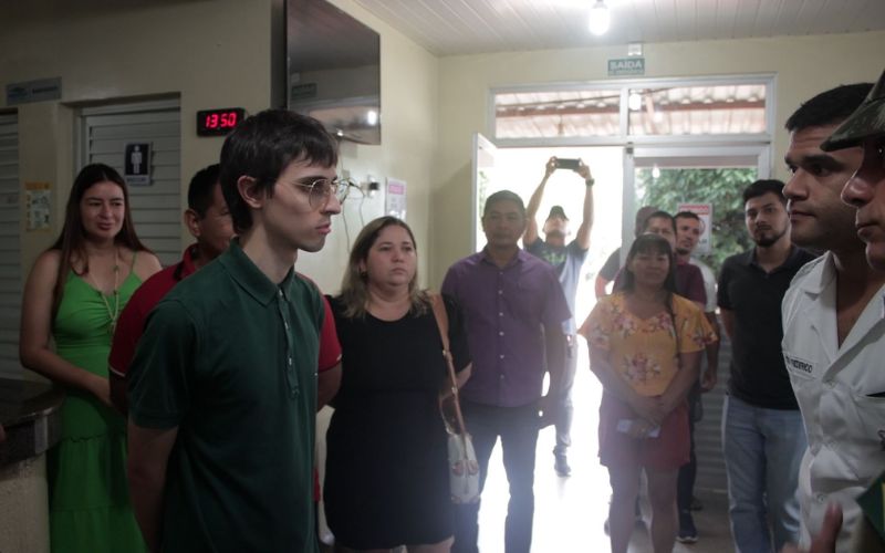 Amom Mandel visita São Gabriel da Cachoeira (Foto: Divulgação/Assessoria)