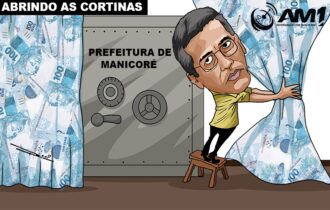 Charge sobre o prefeito de Manicoré