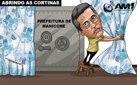 Charge sobre o prefeito de Manicoré