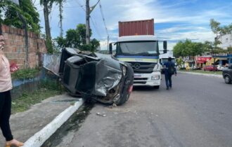 Em 24 horas, Amazonas registra quatro acidentes com carretas