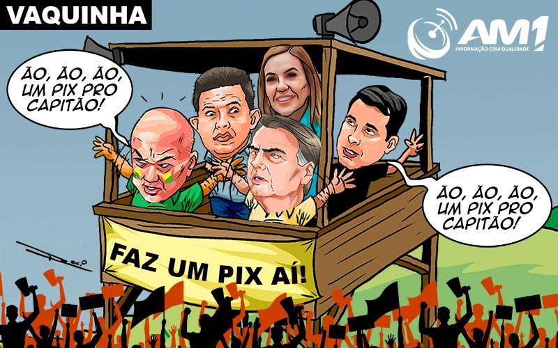 Políticos do Amazonas pedem Pix para Bolsonaro