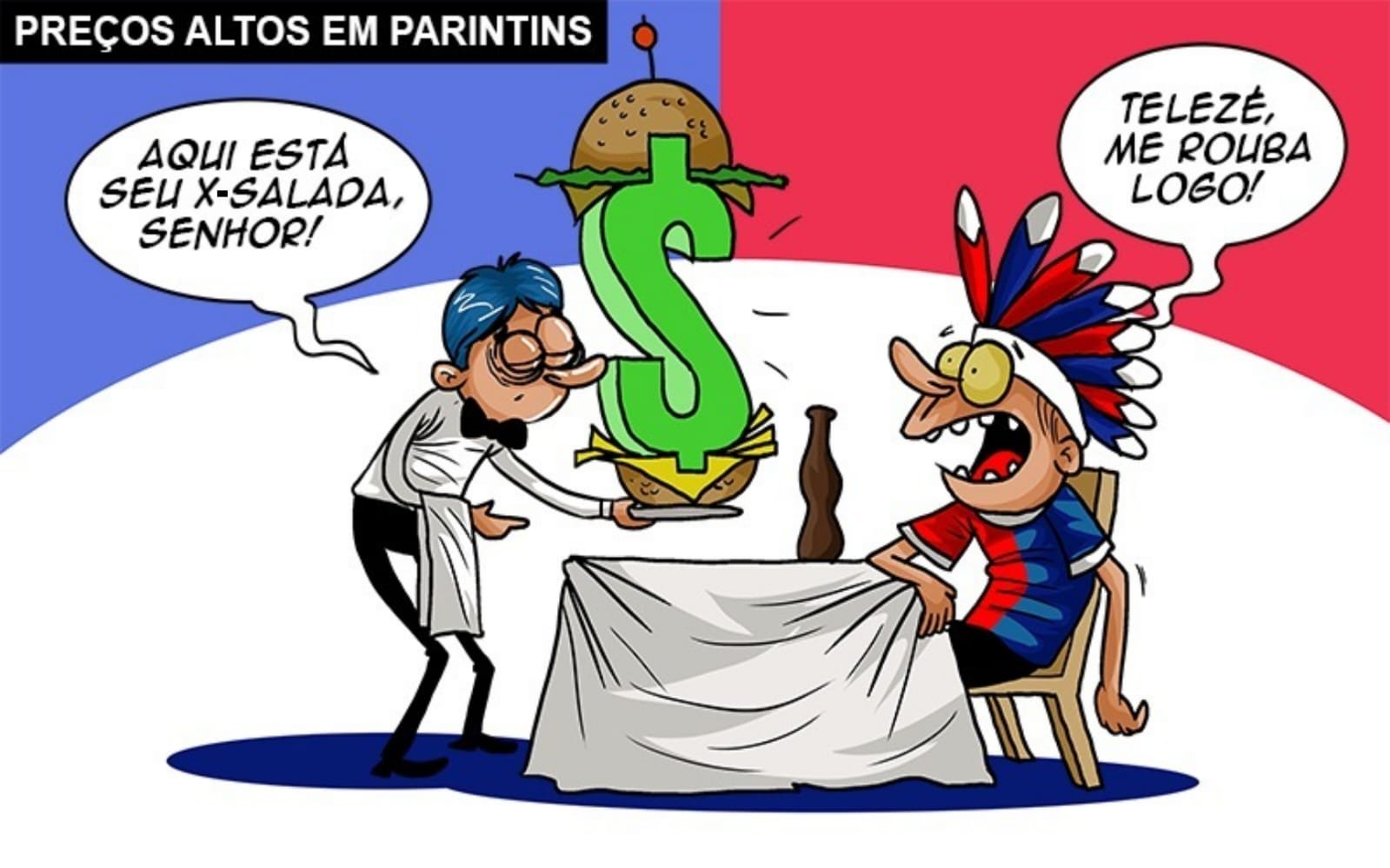 O amazonense sofre com os altos preços de lanches em Parintins