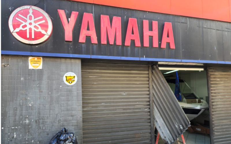 Loja Yamaha náutica é roubada no Centro de Manaus