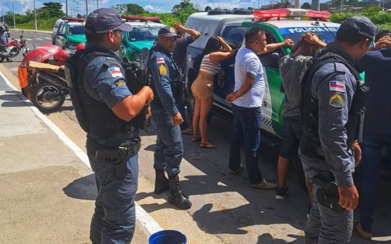 Quadrilha é presa após realizar vários furtos em Manaus