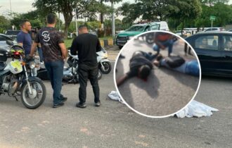 Acidente com moto deixa um morto e outro ferido na Avenida Coronel Teixeira