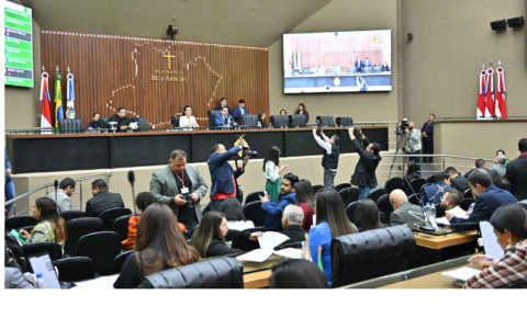 Aleam zera pauta de votação e aprova 26 Projetos de Lei