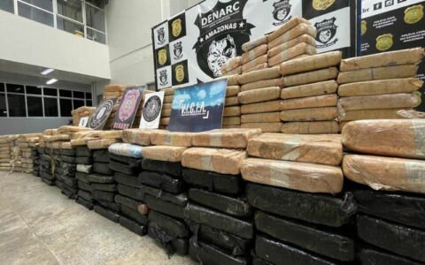 Mais de 7 toneladas de drogas foram apreendidas no AM em 2023
