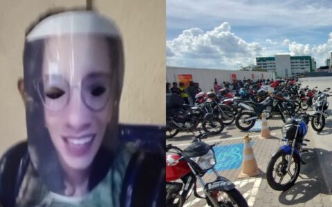 Motoboy debocha da fala preconceituosa de servidora: 'sou rica'