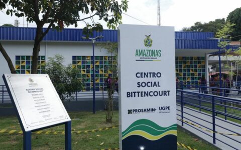 Espaço abandonado é transformado em Centro Social em Manaus