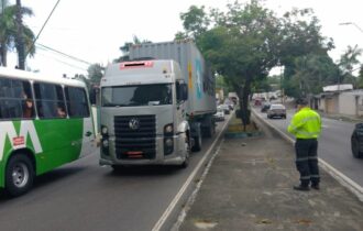 Fiscalização de veículos em Manaus