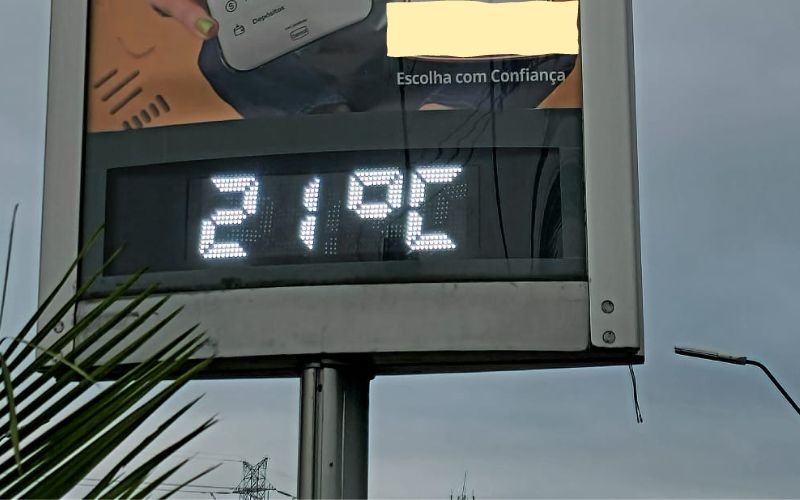 Frio na selva: pelo segundo dia seguido, Manaus amanhece com 21ºC