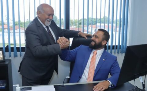 'Herdeiro' de vaga na Aleam parabeniza o pai por emprego na Suframa