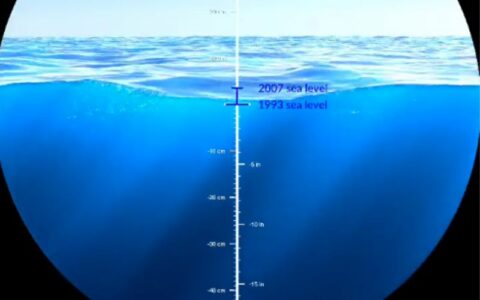 Nasa publica animação sobre aumento do nível do mar nos últimos 30 anos