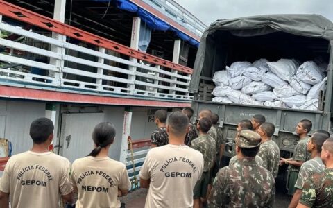 PF evita contrabando de 21 toneladas de peixes de Tabatinga para a Colômbia