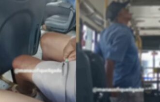 Vídeo: mulher filma idoso se masturbando em ônibus de Manaus