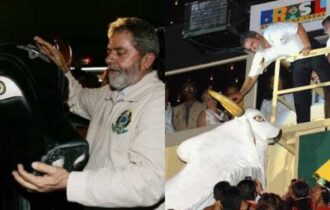 Lula em Parintins (Foto Divulgação)