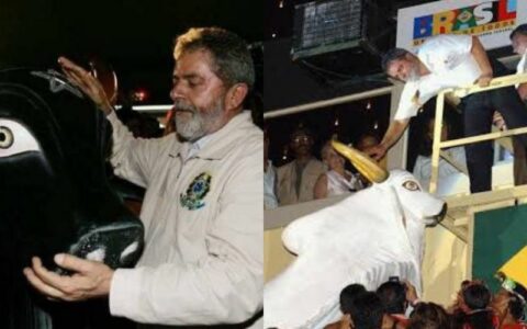 Lula em Parintins (Foto Divulgação)